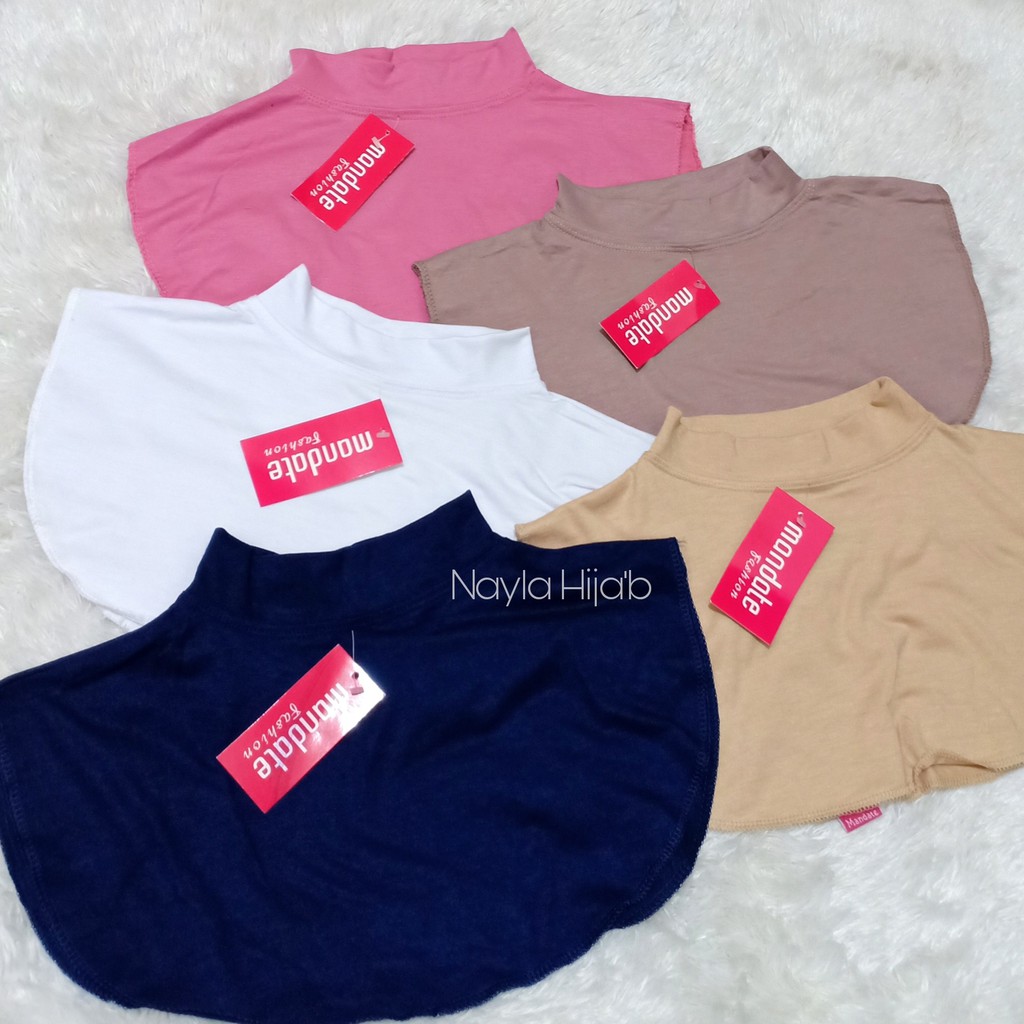 Manset Toga Manset Leher Mandate  Inner Leher  Bahan Kaos Premium Terbaru dan Terlaris Nayla Hija'b