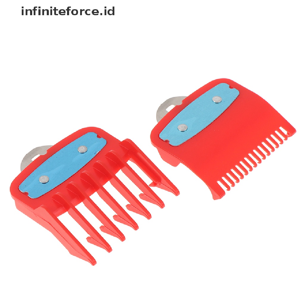 Infiniteforce.id Set Sisir Guide Dengan Holder Metal Ukuran 1.5 + 4.5mm Untuk Clipper