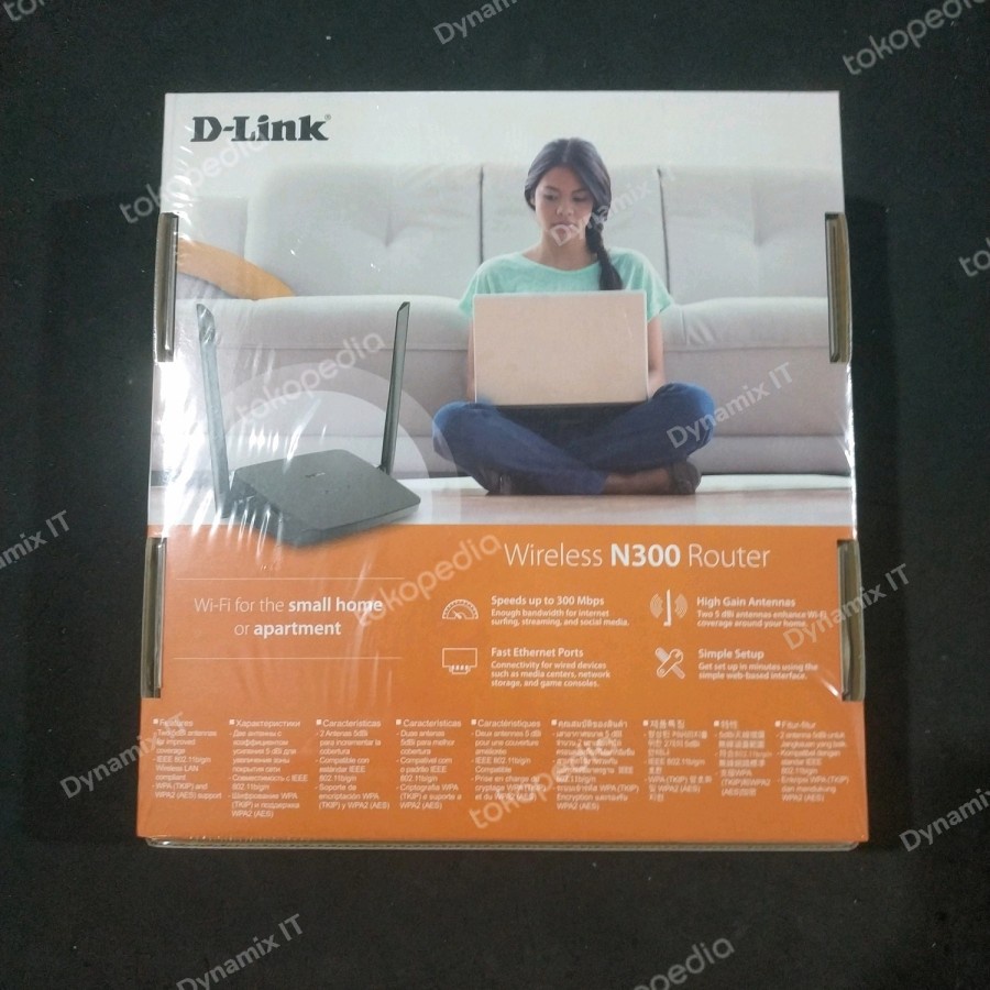 D-Link DIR-612 Wireless-N300 Router | DLink GARANSI RESMI