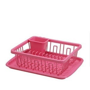 Lion Star Flora Dish Rack With Tray Rak Piring Minimalis A-10 + Nampan - Random