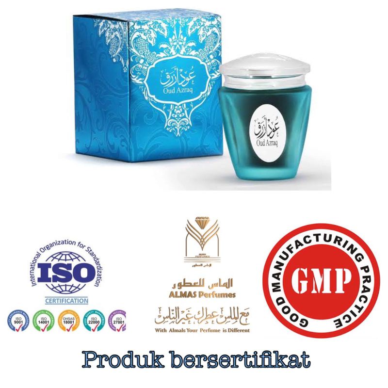 Bukhur Bakhoor Oud Azraq Premium