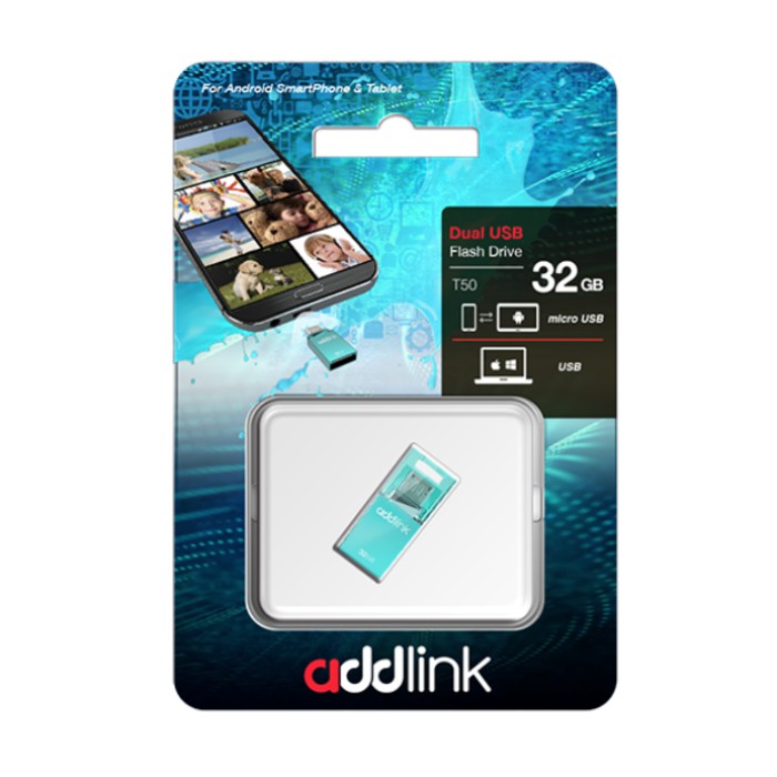 ADDLINK OTG Flash Drive T50 32 GB