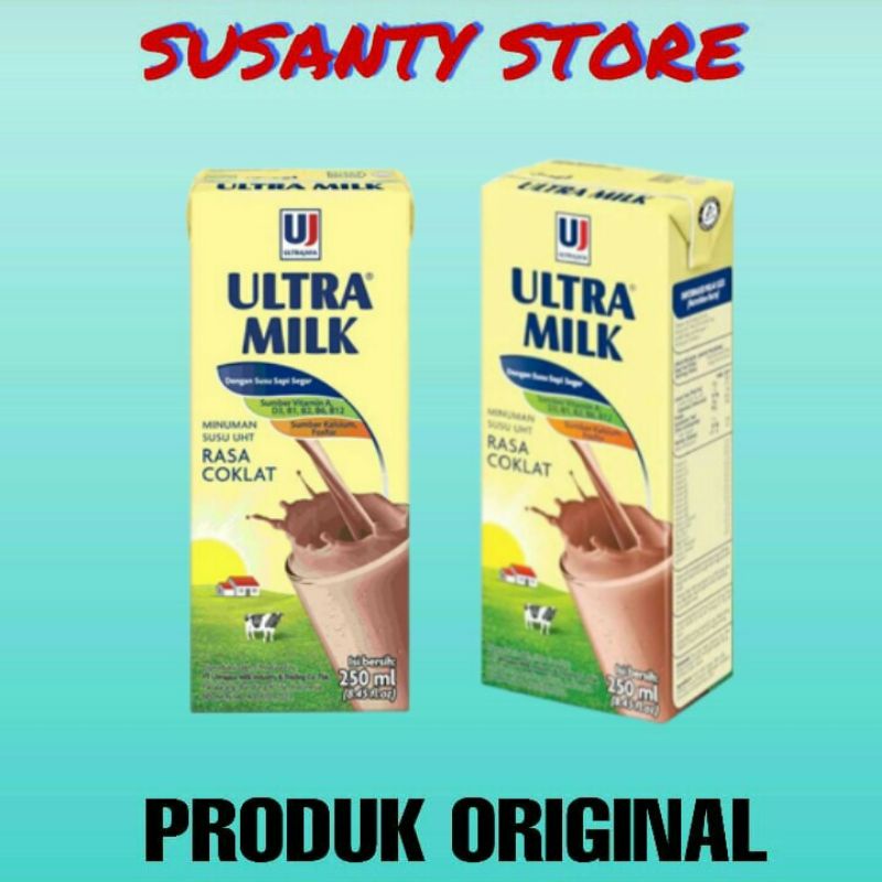 

ULTRA MILK ALL VARIAN ISI 250ML.