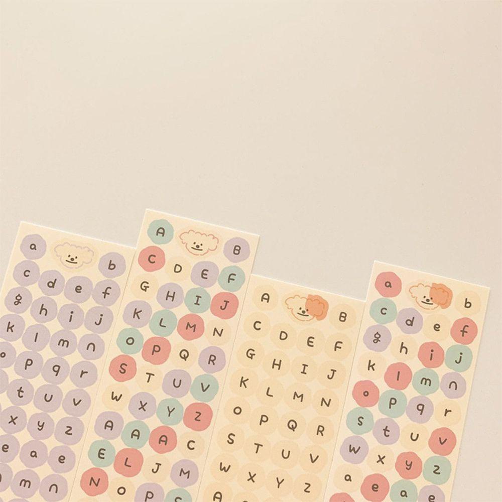 Suyo Stiker Ablum Alfabet DIY Untuk Scrapbook / Diary