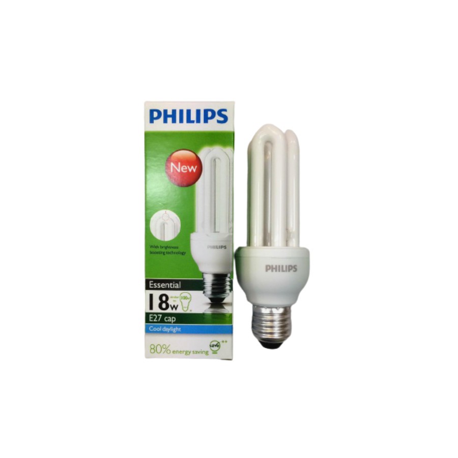 LAMPU PHILIPS ESSENTIAL 18 WATT LAMPU HEMAT ENERGI 18 WATT