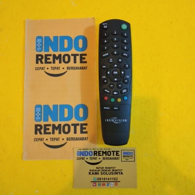 REMOTE TV PARABOLA INDOVISION 3 ORIGINAL