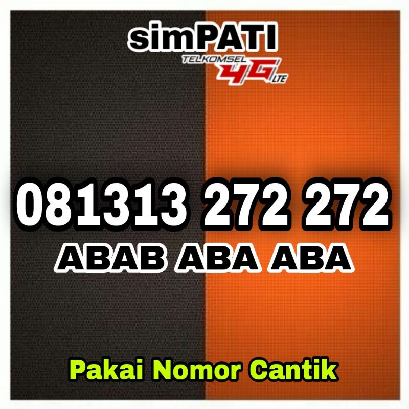Nomor Cantik Simpati 081313272272 Kartu Perdana Telkomsel Nomer Rapih 081313 272 272 Mudah Diingat