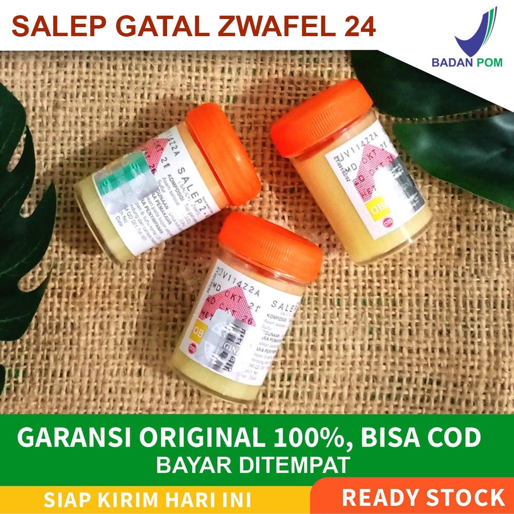 SALEP GATAL ZWAFEL 24 - SALEP OBAT GATAL BPOM HILANGKAN GATAL JAMUR EKSIM KUTU AIR PANU KURAP ALERGI KULIT