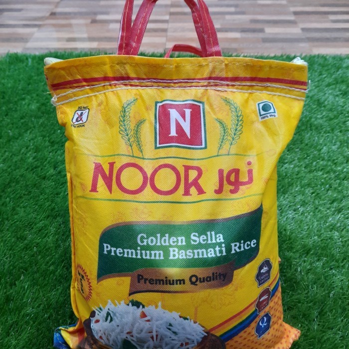 

978Eq10W Noor Golden Sella Premium Basmati Rice 5 Kg WQ12