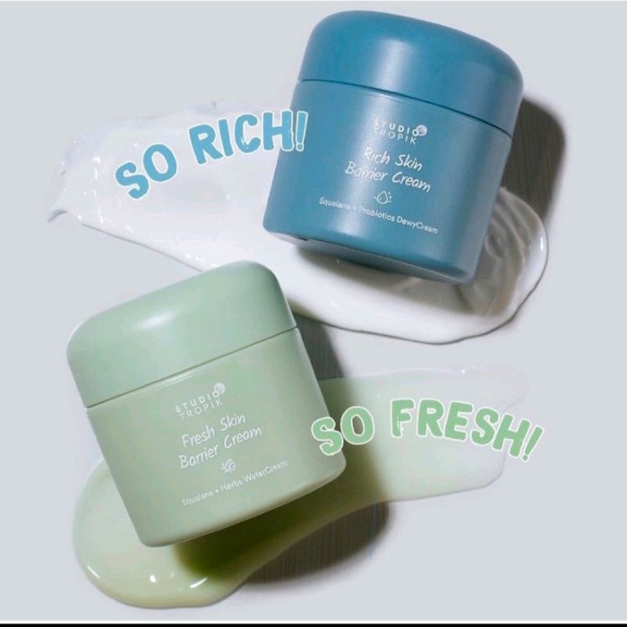 Studio Tropik Barrier Cream Rich Skin | Fresh Skin 50gr