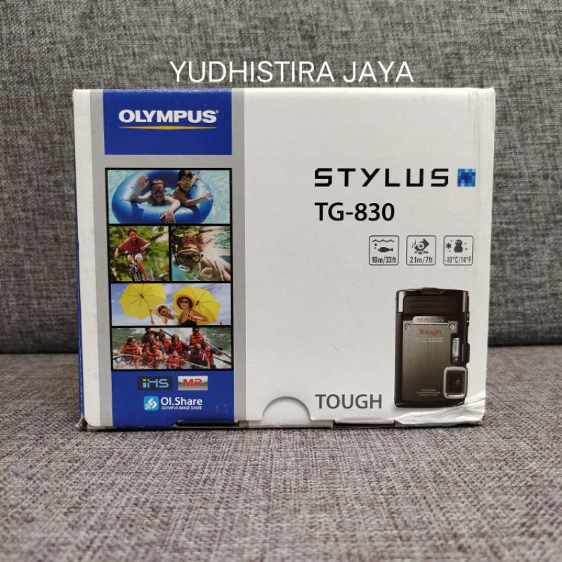 Olympus TG830 TG-830 Waterproof Kamera GPS Garansi Resmi
