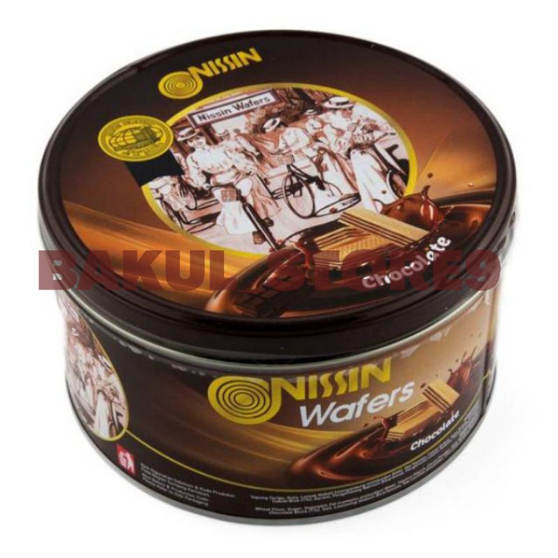 Nissin Wafer Chocolate 200 Gr Kaleng