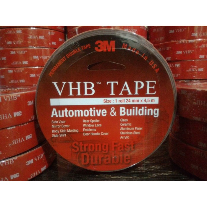 

Double Tape 3M VHB 24mm x 4-5 m ORIGINAL