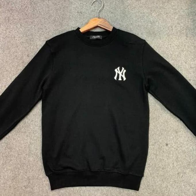 Crewneck NY Sweater Hitam EV Switer Murah Suiter Pria Wanita