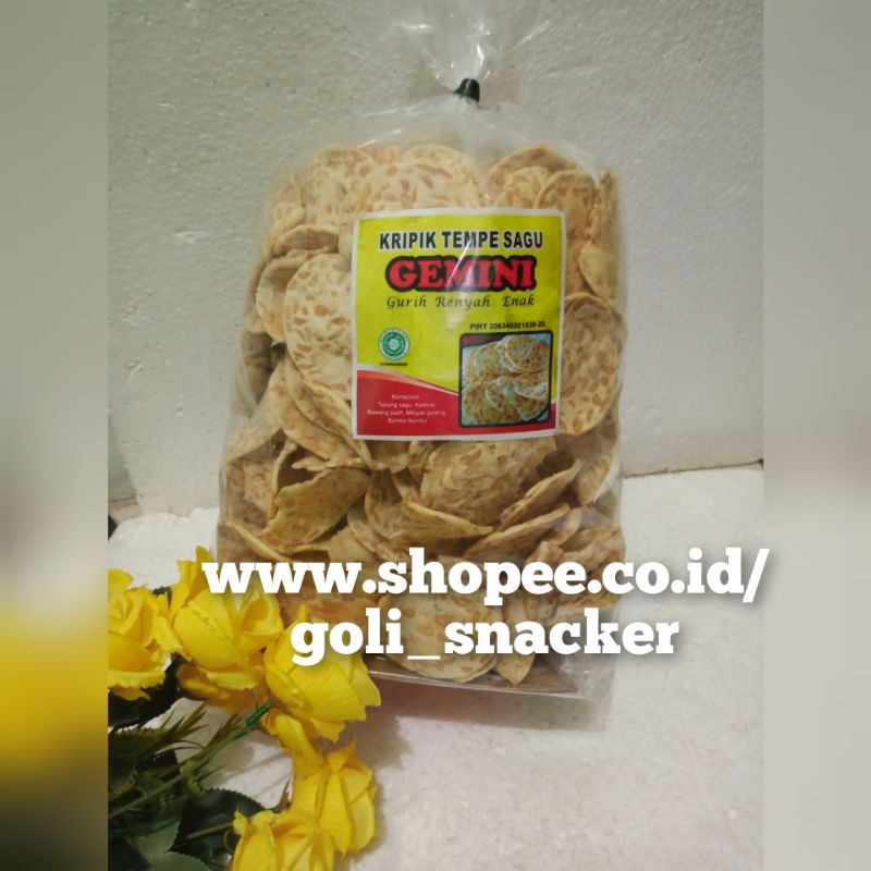

Keripik Tempe Sagu Renyah Kiloan 1 Kg
