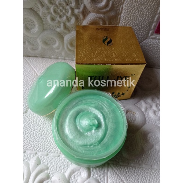 Tull jye washing cream hijau 100gr - sabun cuci muka Tull jye  hijau