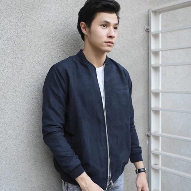 Canvas suede bomber [Full booked]