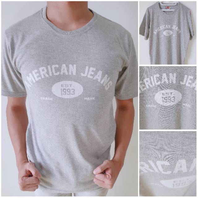 Kaos Pria American Jeans Original Branded Premium Quality | Kaos Original | Kaos Tshirt