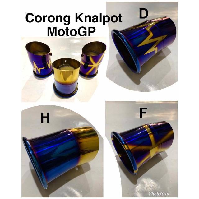 Corong Knalpot Bakaran Model Bibir Import