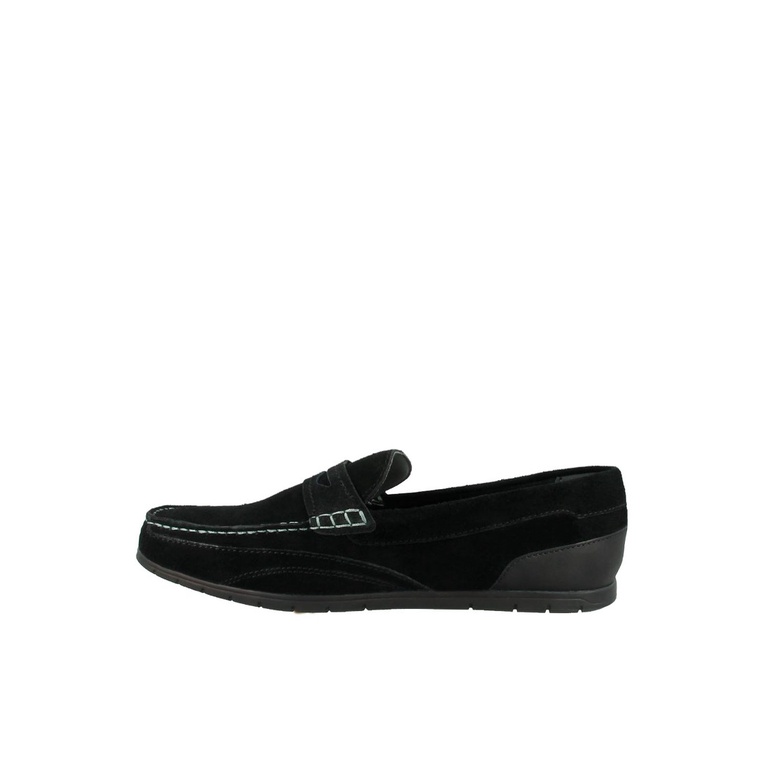 SEPATU PANSUS PAKALOLO PRIA ORIGINAL LOAFER CASUAL KULIT HITAM PB09