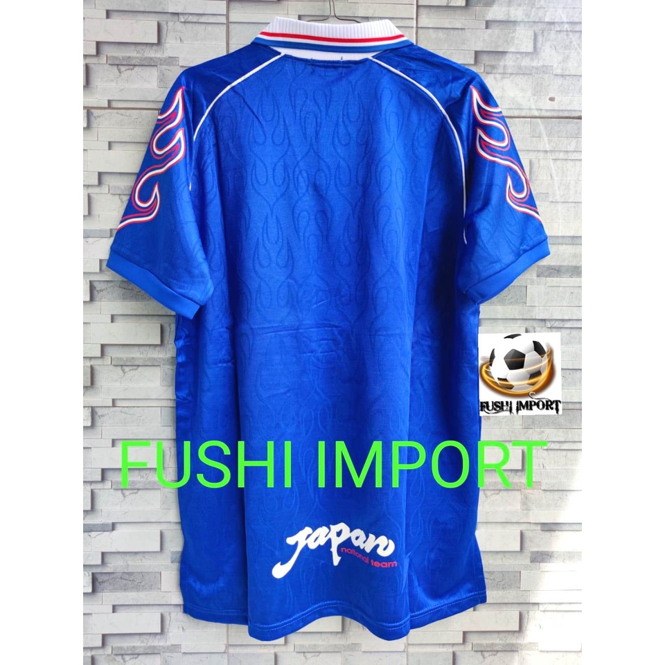 RETRO | Jersey Baju Bola Jepang Home 1998 Piala Dunia Grade Ori