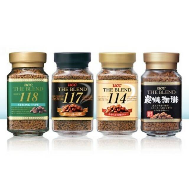 

UCC The Blend Instant Sumiyaki Coffee 114 117 118 Kopi Instant Import