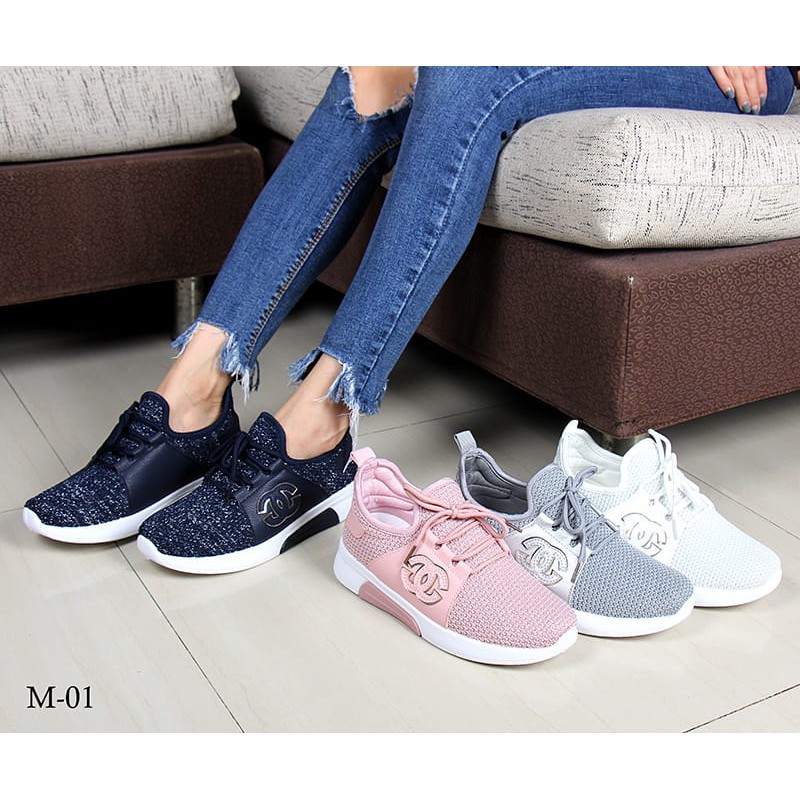 SEPATU WANITA-SEPATU IMPORT- Sepatu Chanel #M-01