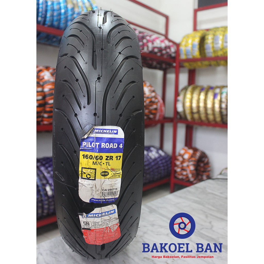 Ban Motor Michelin Pilot Road 4 160 60 17 Shopee Indonesia