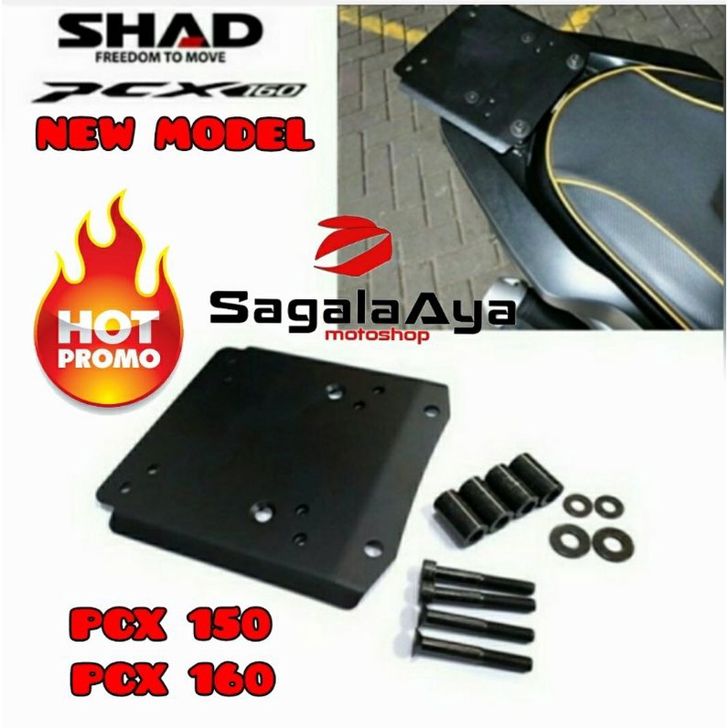 Bracket box motor SHAD Honda PCX box motor 160 pcx 150