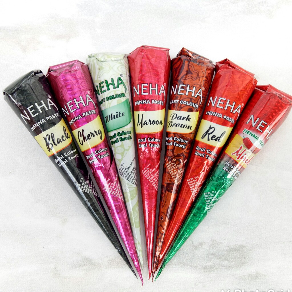 

HENNA PAINTING COLOURE GEL