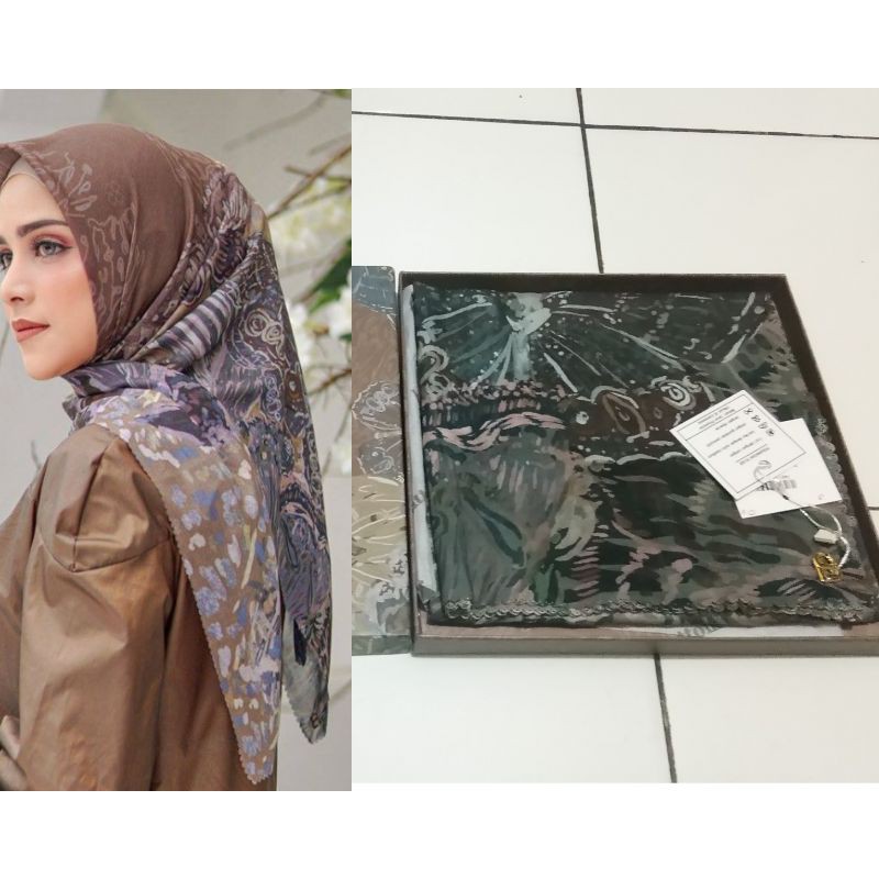 Buttonscarves The Farsha in Rustic Brown