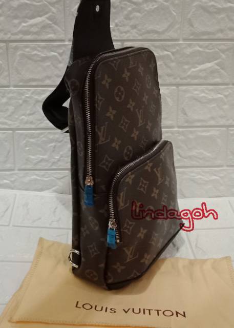 Tas slingbag lv avenue mono bodybag kualitas mirror