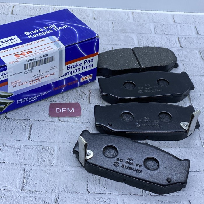 KAMPAS REM DEPAN-BRAKE PAD FRONT SUZUKI SWIFT NEW/SPLASH 55810-71L02