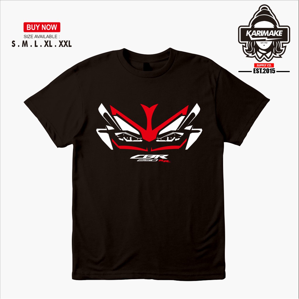 Kaos Baju Motor Honda CBR 250RR Vector Kaos Otomotif