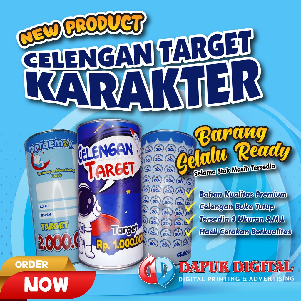 

CELENGAN TARGET KARAKTER