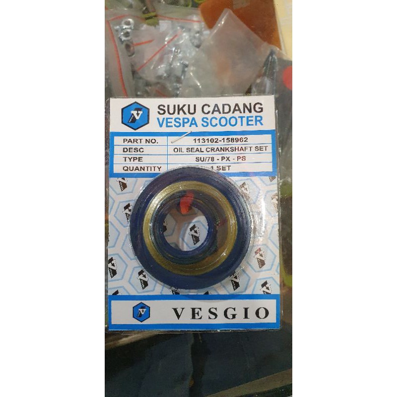 SEAL KRUK AS sil kruk as VESPA SU/78 PX PS merk Vesgio
