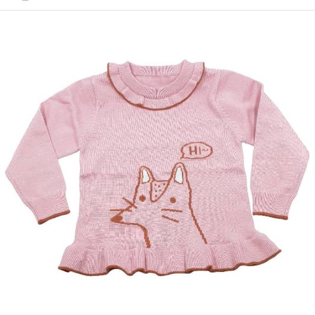 SWEATER PINK WOOL