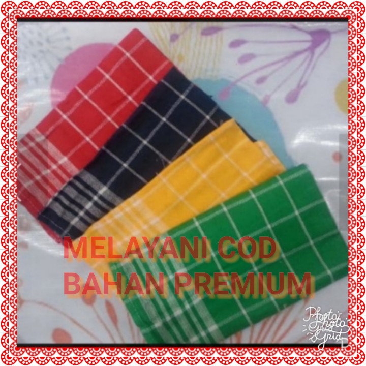 Kain Lap - Kain Refill - Lap Putih Serbet Warna/ Premium Lap Tangan / Piring / Dapur / Serbaguna