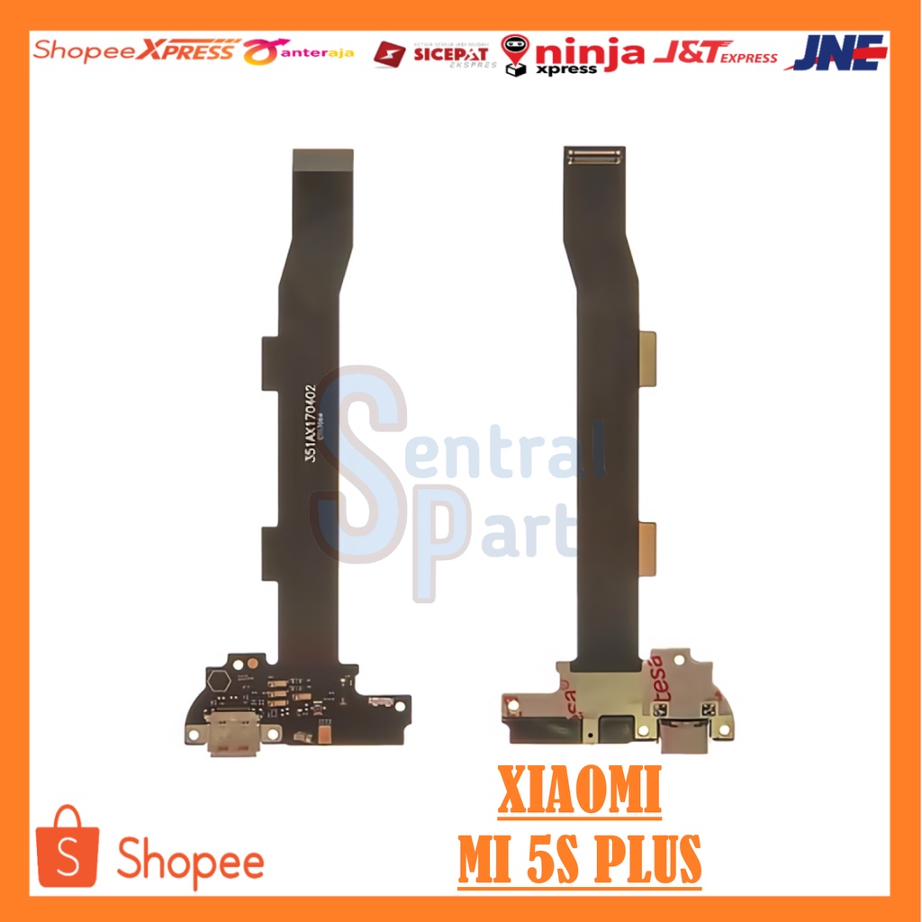 KONEKTOR CAS PAPAN FLEXIBLE CHARGER FLEKSIBEL CHARGE XIAOMI MI 5S PLUS ORIGINAL OEM