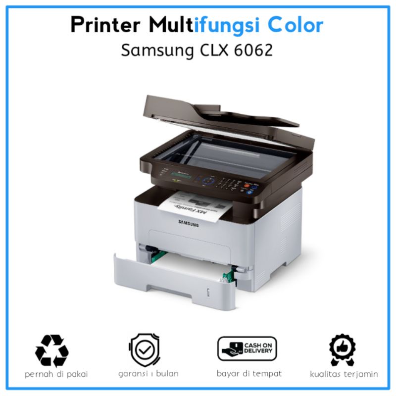 Printer Multifungsi Color Samsung CLX 6062