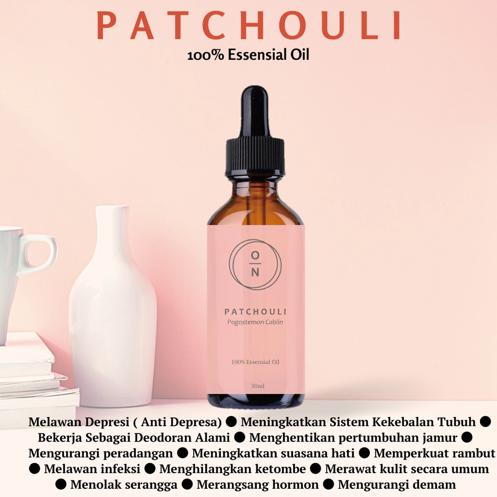 Patchouli Essential Oil / Minyak Nilam 100% Alami Murni