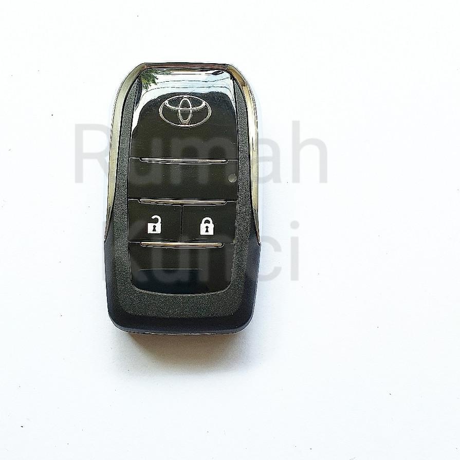 ➹ Casing Kunci Lipat Flip Key Toyota Grand New Avanza Xenia 2 Tombol ⅍