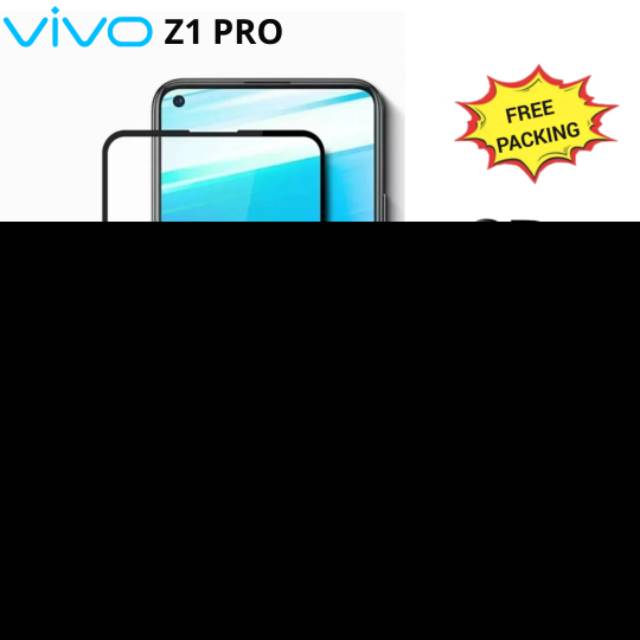 TG Anti Gores  Full Layar Vivo Z1 Pro Tempered Glass 5D.9D Full Cover  Screen Protector Premium