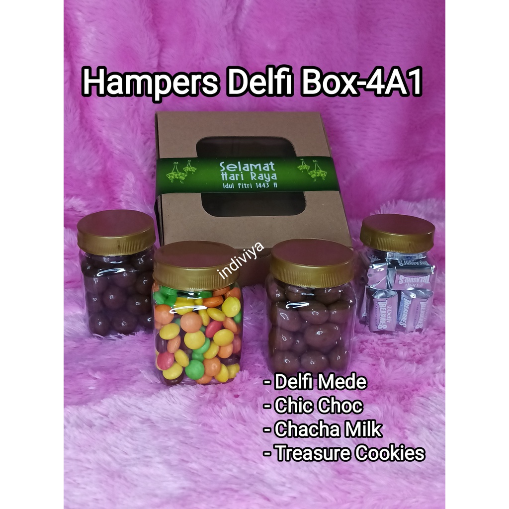 

Hampers Hari Raya Coklat Delfi Silverqueen - Gift / Parcel Lebaran 4 A