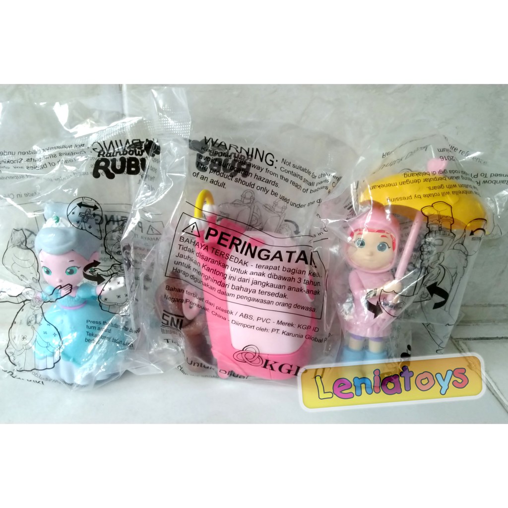 Rainbow Ruby KFC Chaki Kids Meal 1 Set