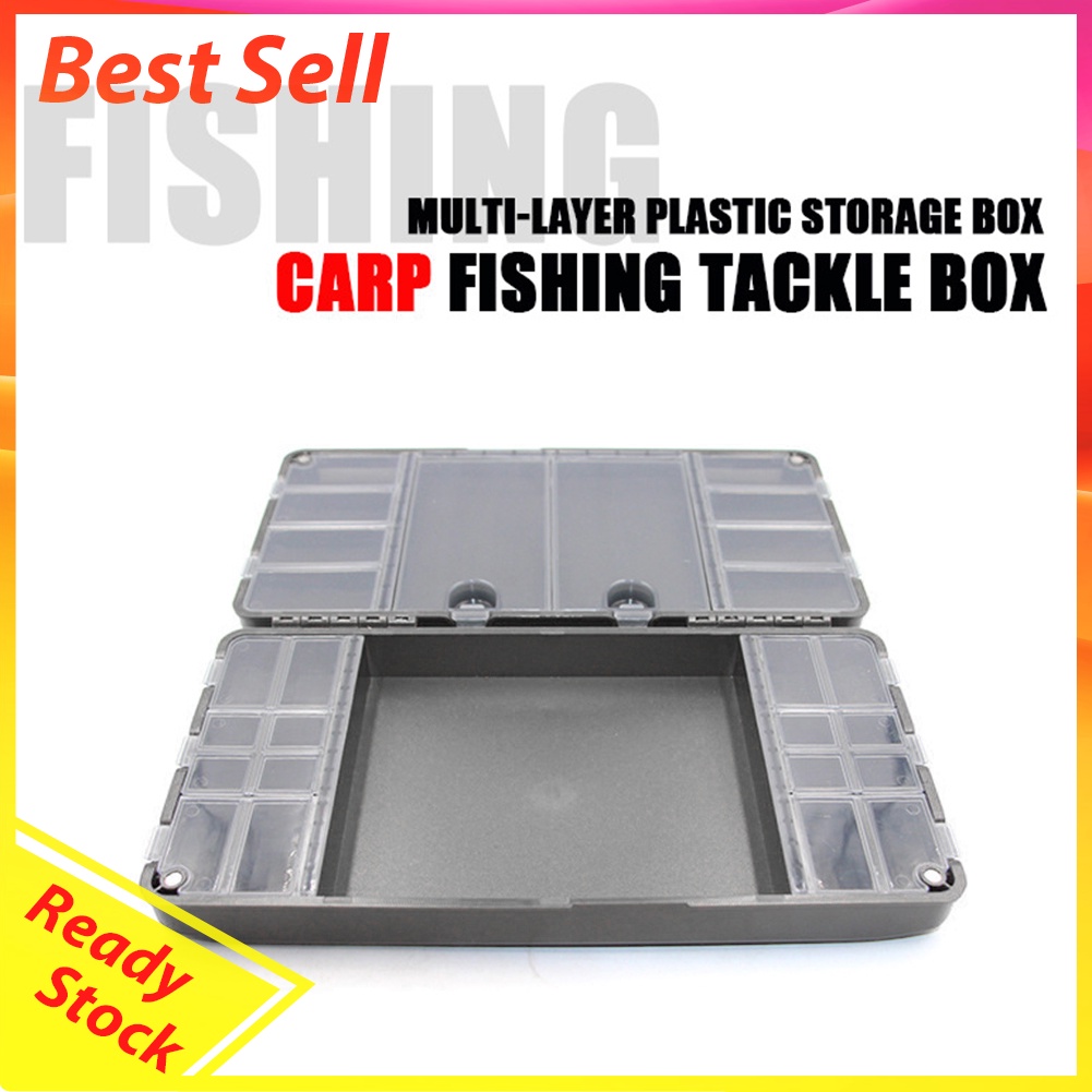 Thickened Carp Fishing Tackle Box Large Capacity Rig Board Storage Case