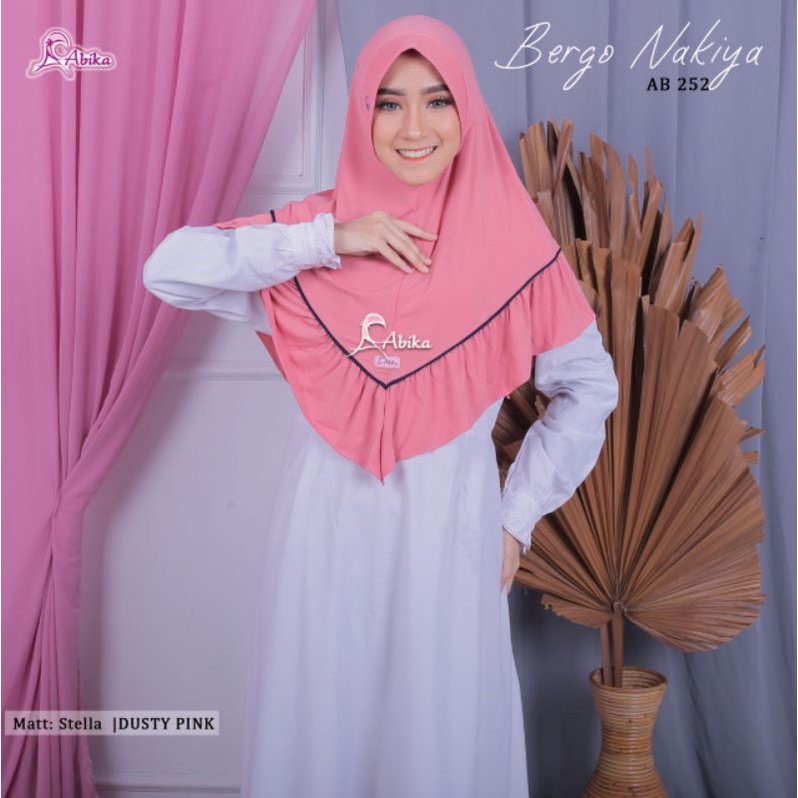 Moslem Ori Hijab Jilbab Kerudung Bergo Nakiya By Abika (Ready Please Cekstok)