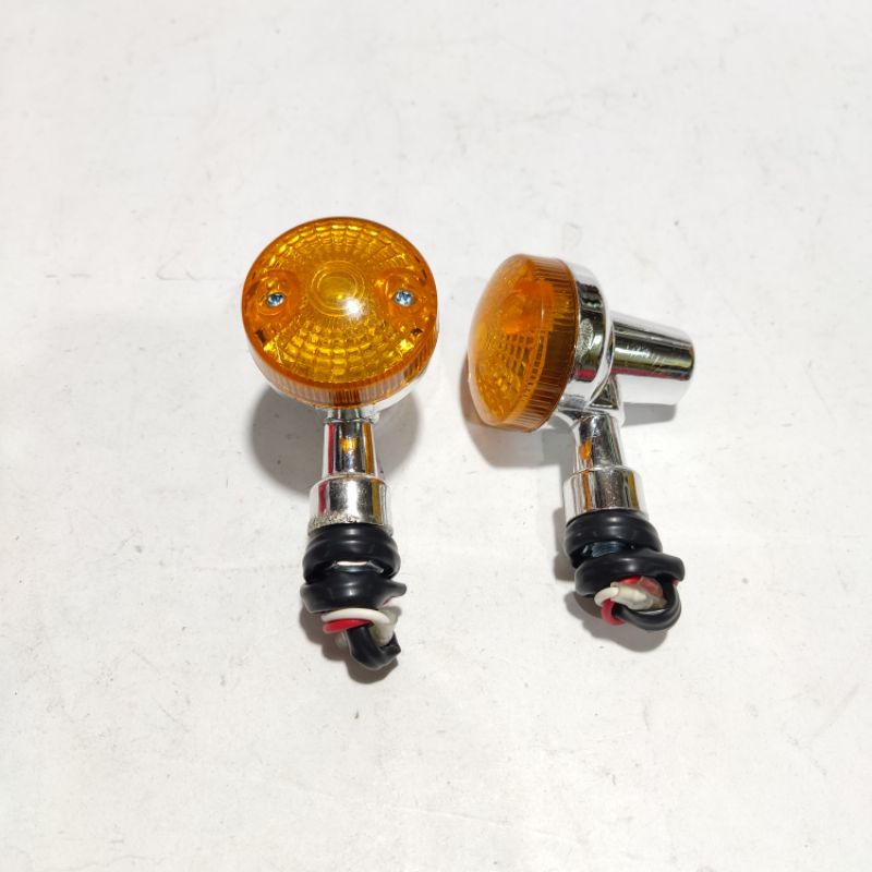 Lampu sen Scoopy Mini karbu Kiri Kanan nyala kuning
