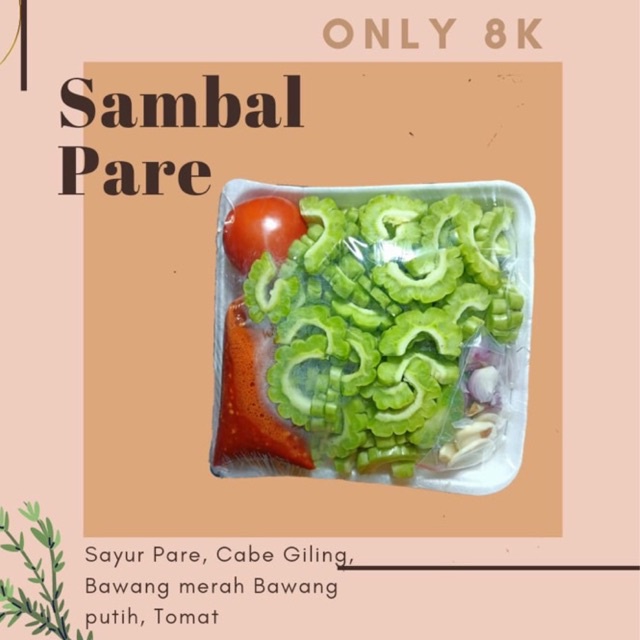 

Sambel Pare