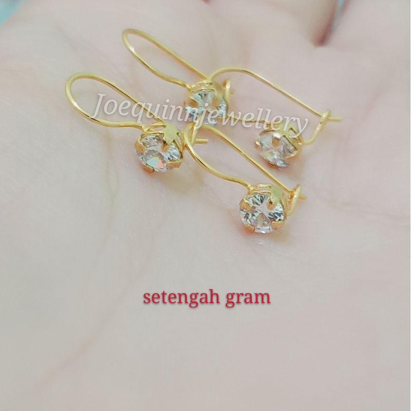 anting desi setengah gram